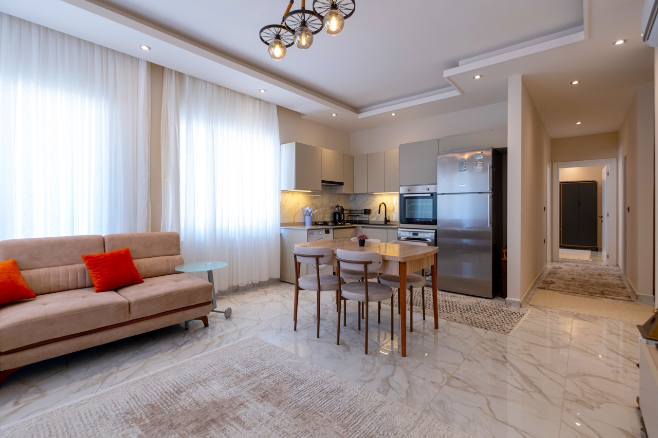 2+1 Apartment in a New Residential Complex 200 m from the Sea - Photo 9
