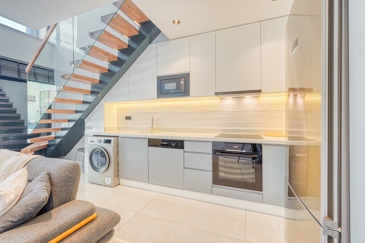 Лофт-квартира 1+1 в 170 метрах от пляжа Клеопатра - Фото 3