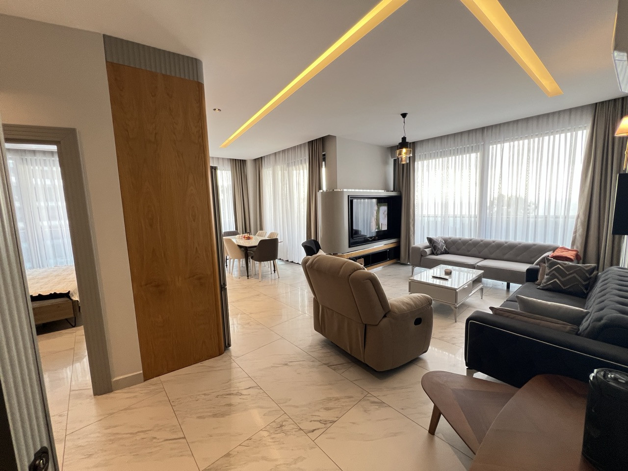 Furnished 2+1 Apartment on the First Coastline in Kargicak - Photo 22