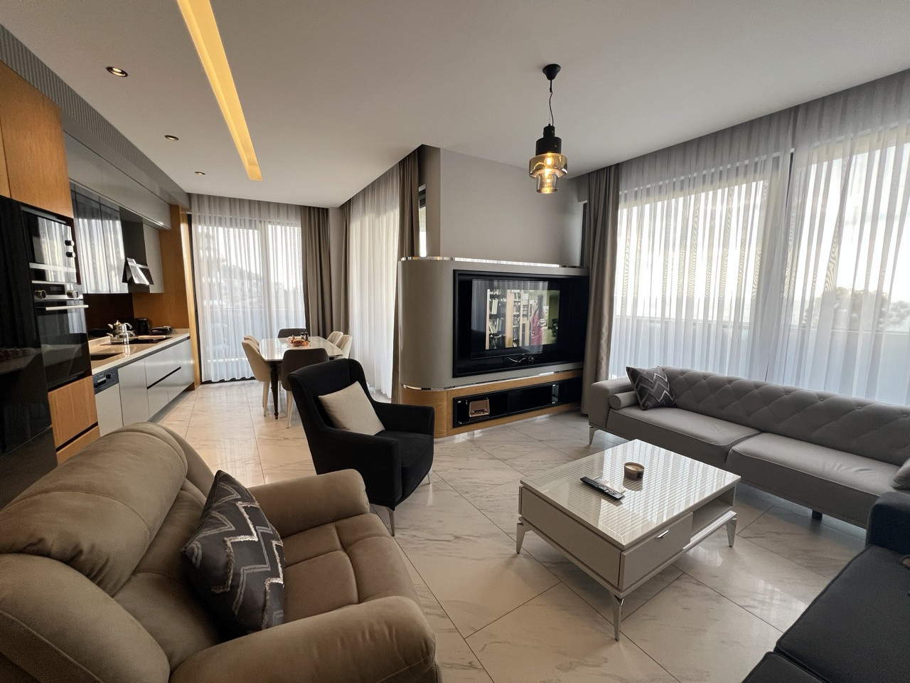 Furnished 2+1 Apartment on the First Coastline in Kargicak - Photo 20