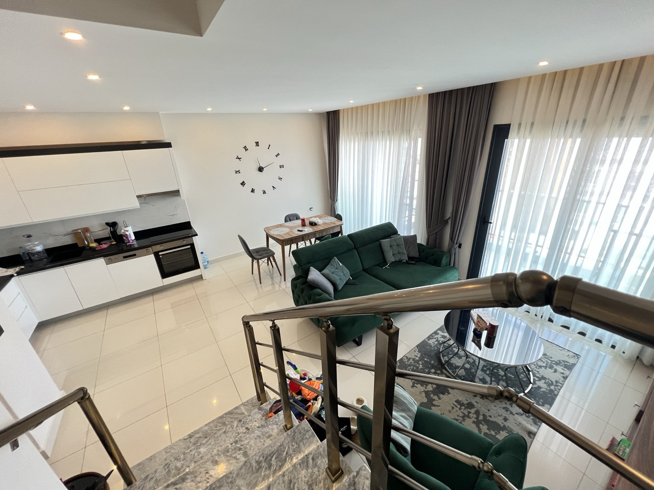 Furnished 2+1 Duplex with Sea View 100 m from the Beach in Kargicak - Photo 20