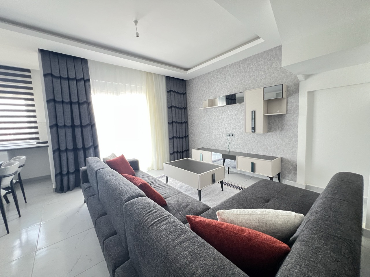 2+1 Duplex of 100 m², 250 m from the Sea in Kargicak - Photo 6