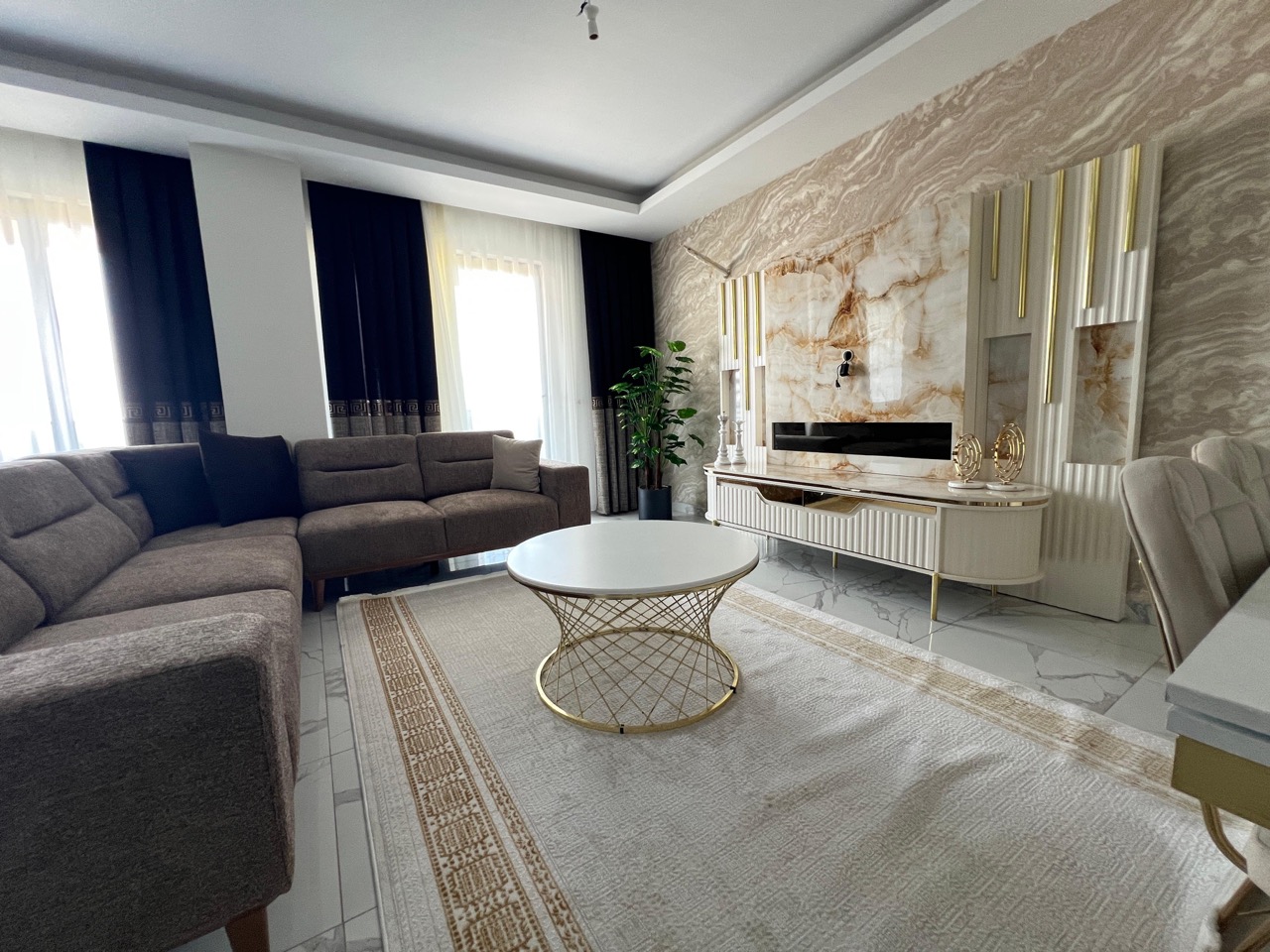 2+1 Duplex 100 m from the Beach in Kargicak - Photo 15