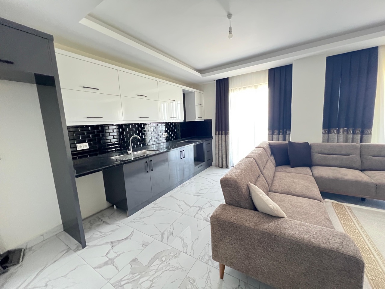 2+1 Duplex 100 m from the Beach in Kargicak - Photo 16