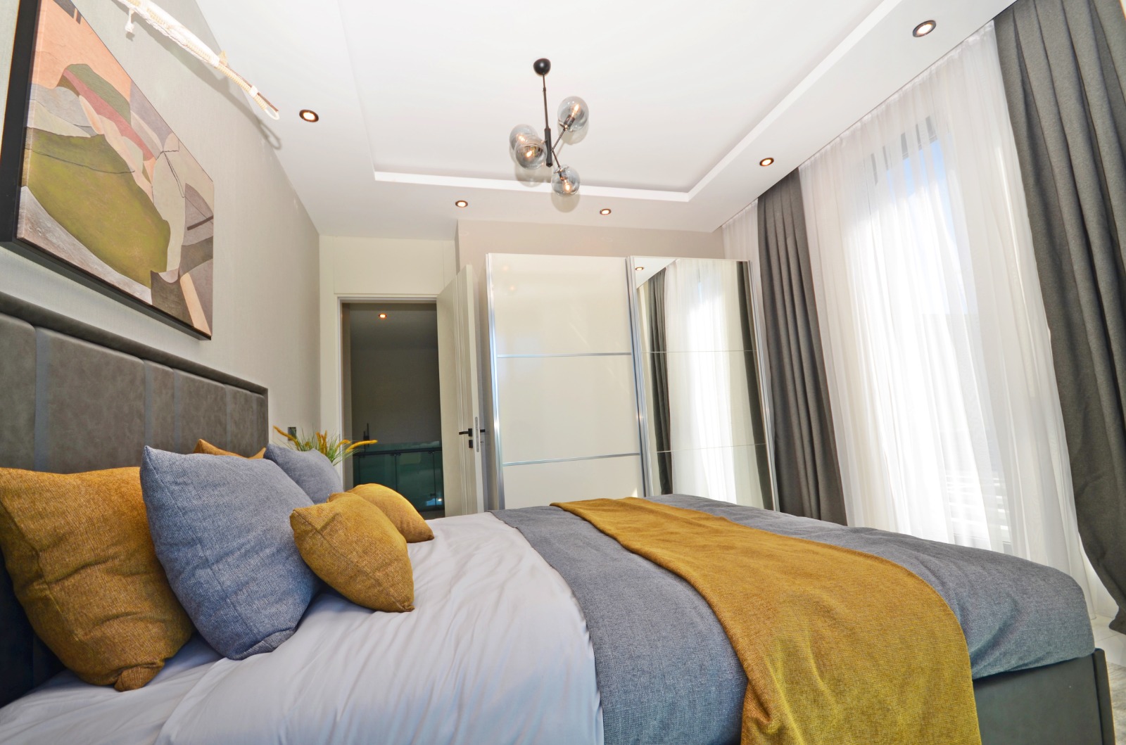 Furnished 2+1 Garden Duplex in a Full Infrastructure Complex in Kargicak - Photo 21