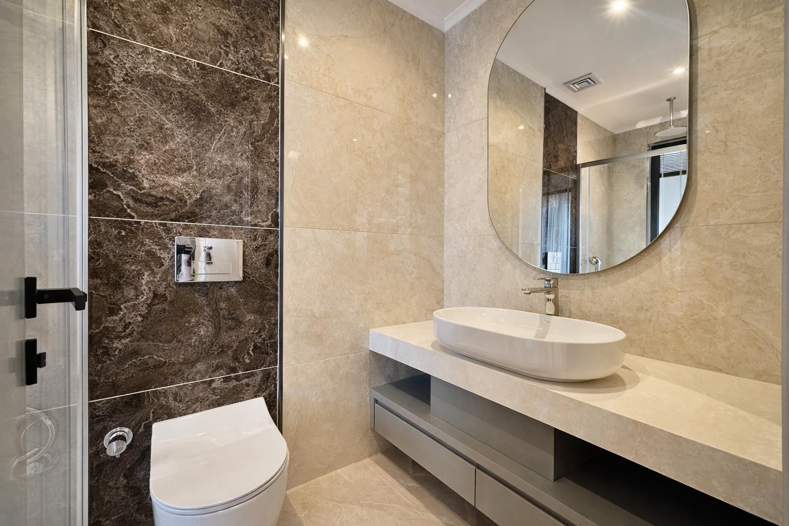 Furnished 2+1 Duplex Apartment of 80 m² Just 250 m from the Sea in Konaklı - Photo 15