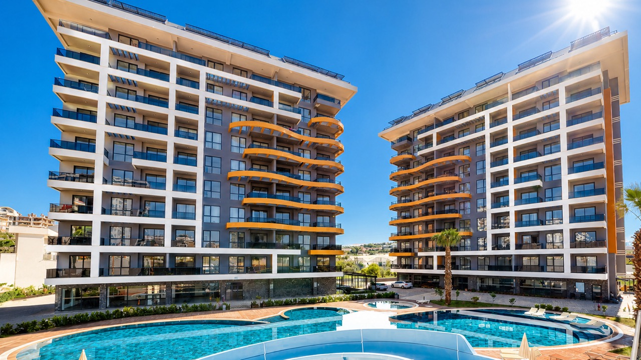 Duplex 3+1 of 183 m² in a Full Infrastructure Complex in Avsallar - Photo 2