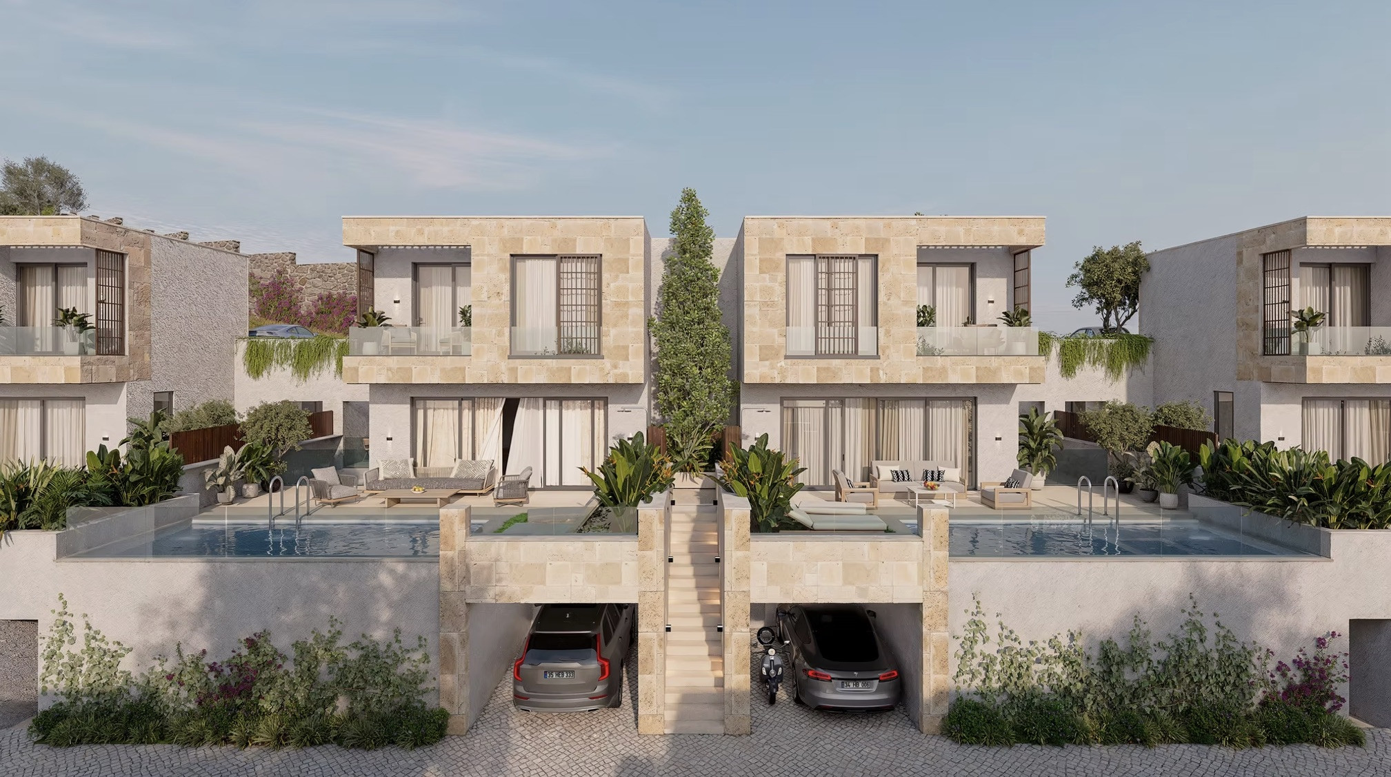 Seafront Villas with a Private Beach and Exclusive Pier in Bodrum - Photo 10
