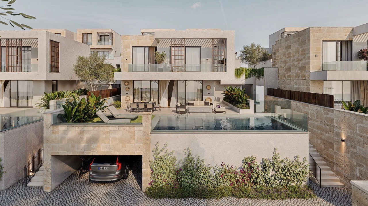 Seafront Villas with a Private Beach and Exclusive Pier in Bodrum - Photo 9