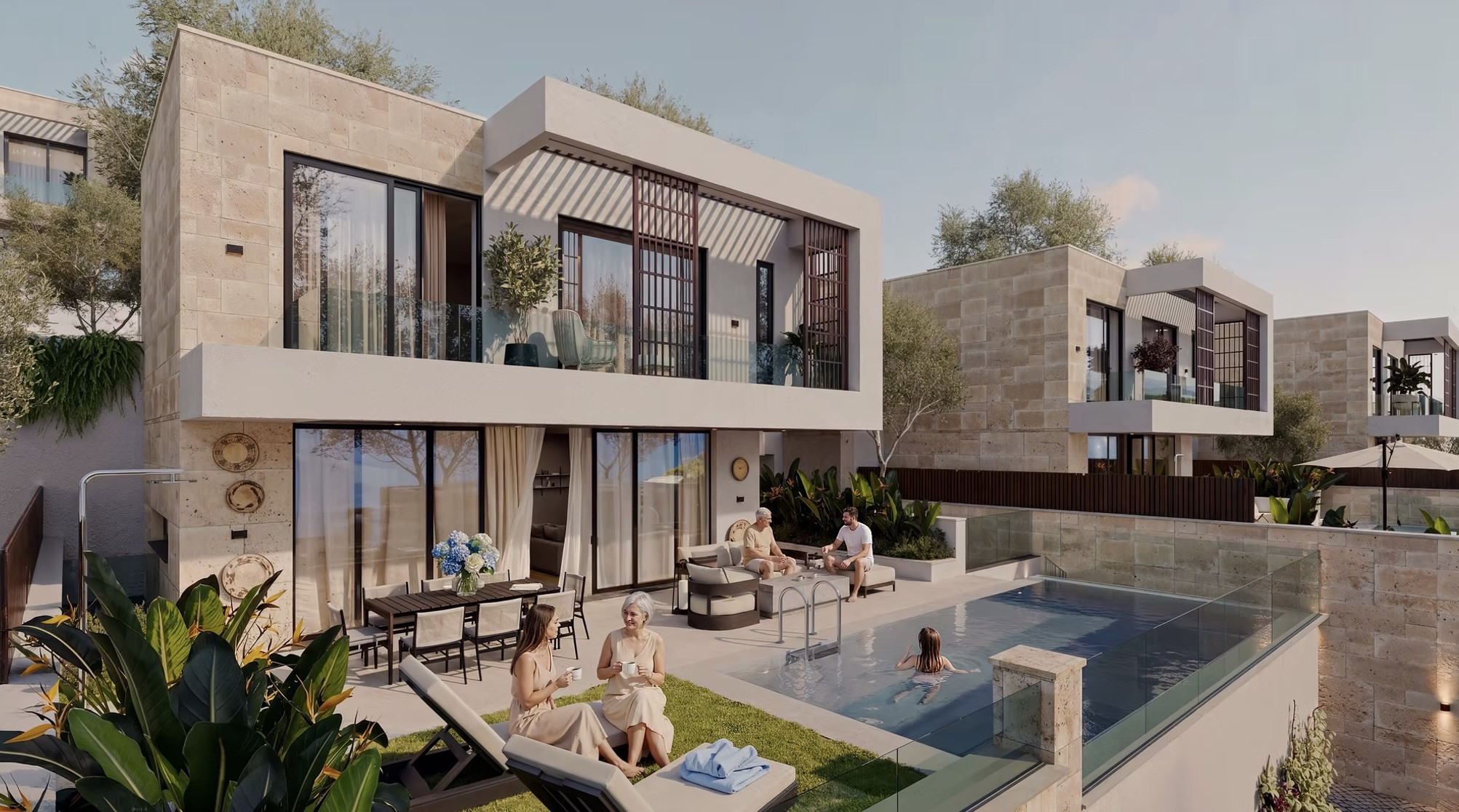 Seafront Villas with a Private Beach and Exclusive Pier in Bodrum - Photo 3