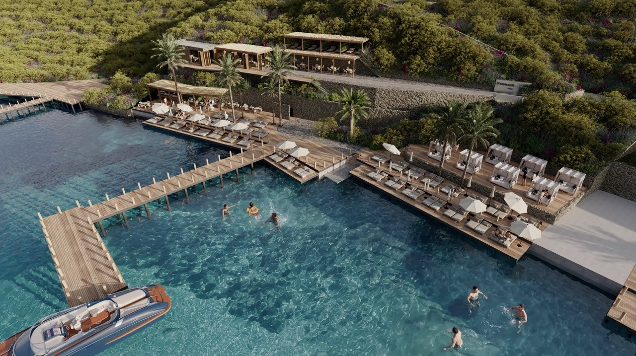 Seafront Villas with a Private Beach and Exclusive Pier in Bodrum - Photo 8