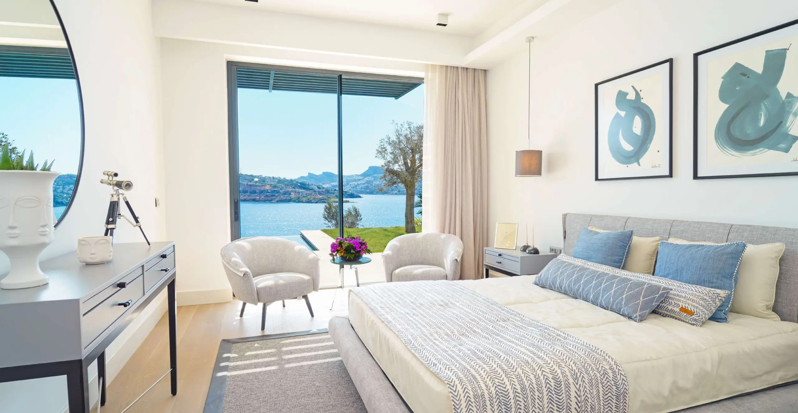 Residential complex with apartments and villas featuring a private beach and panoramic sea views - Photo 12