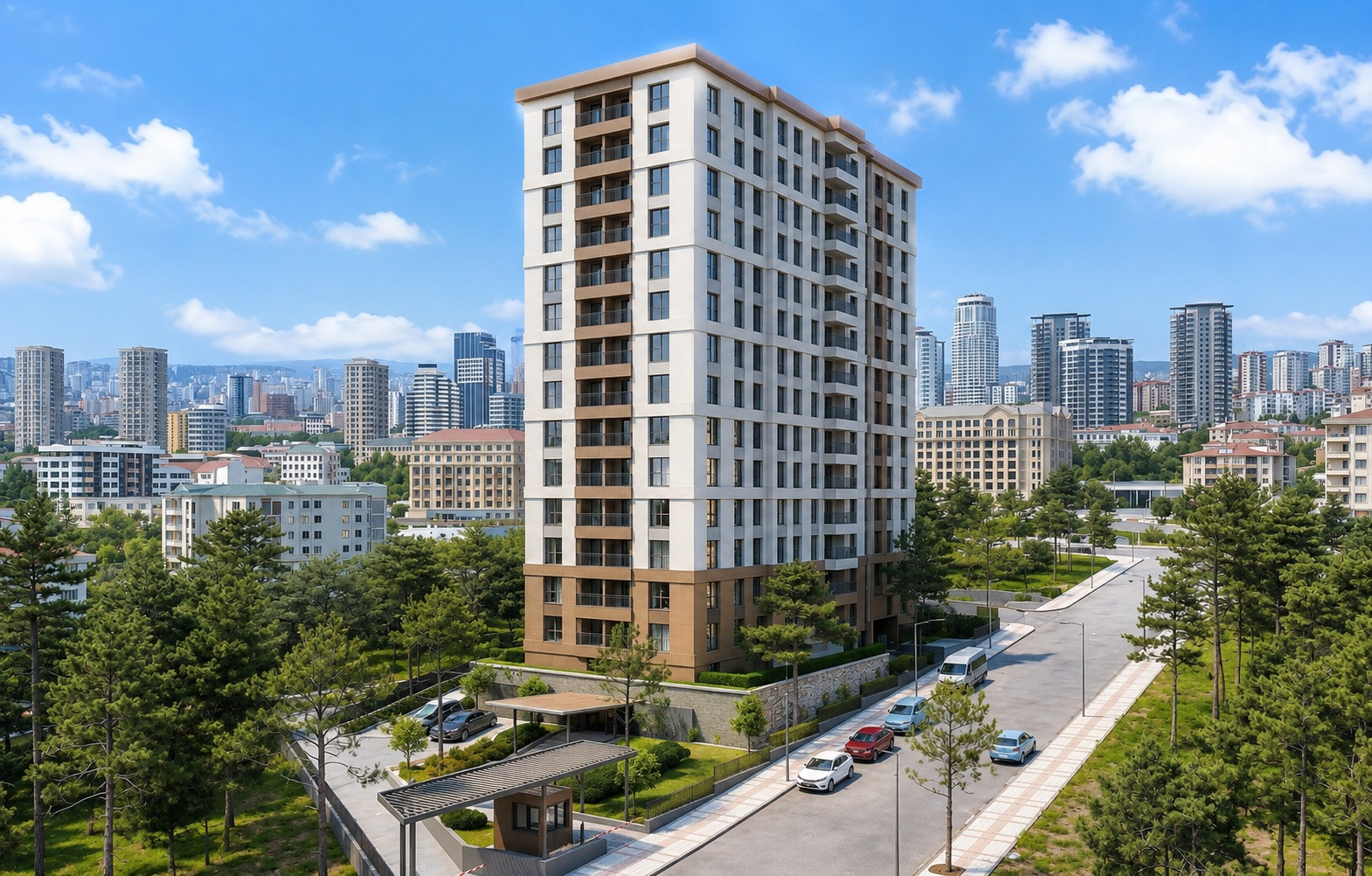 3+1 Apartment, 140 m², from the Developer in Bağcılar, Istanbul