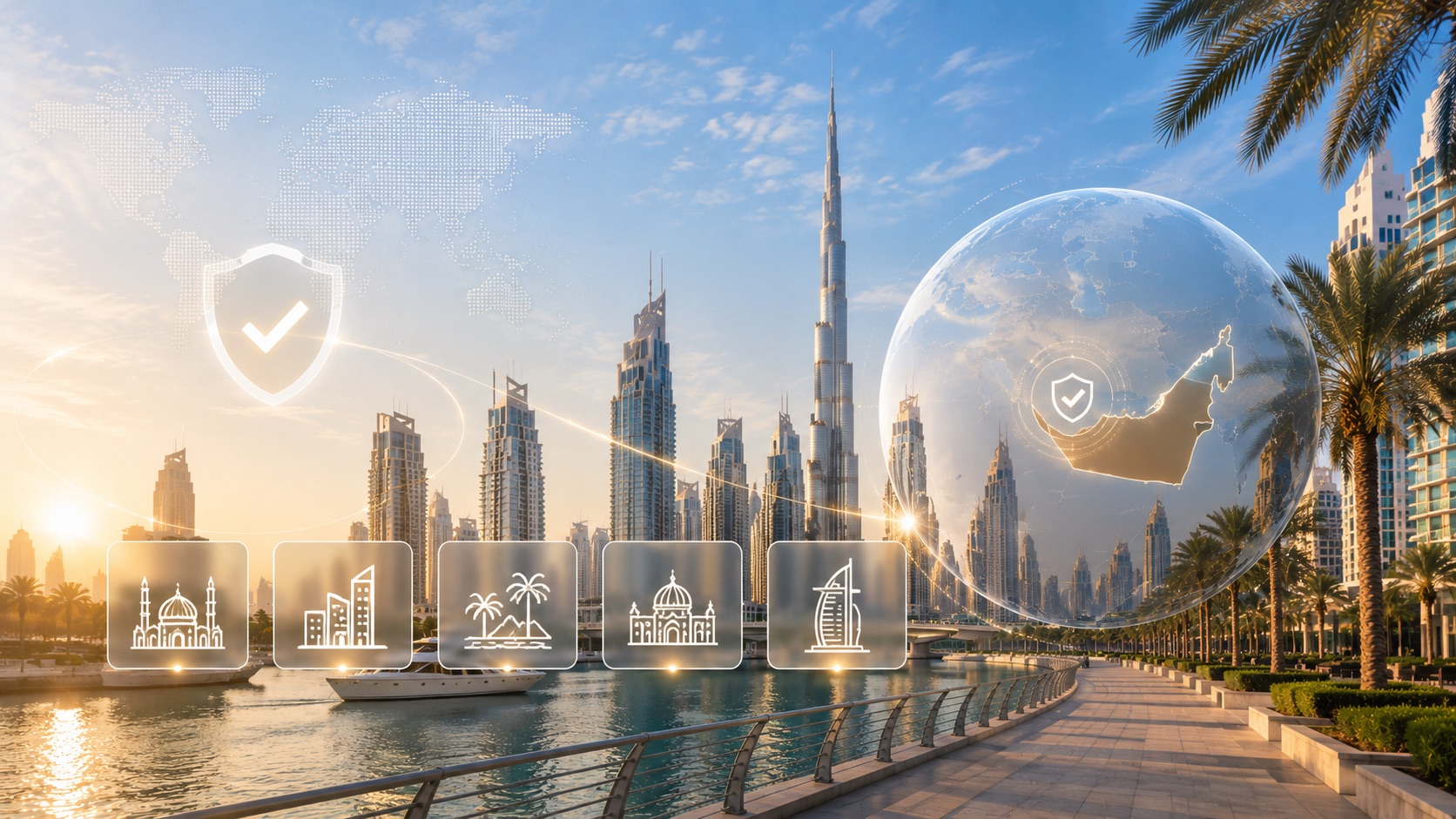 Five UAE Cities Ranked Among the Safest in the World