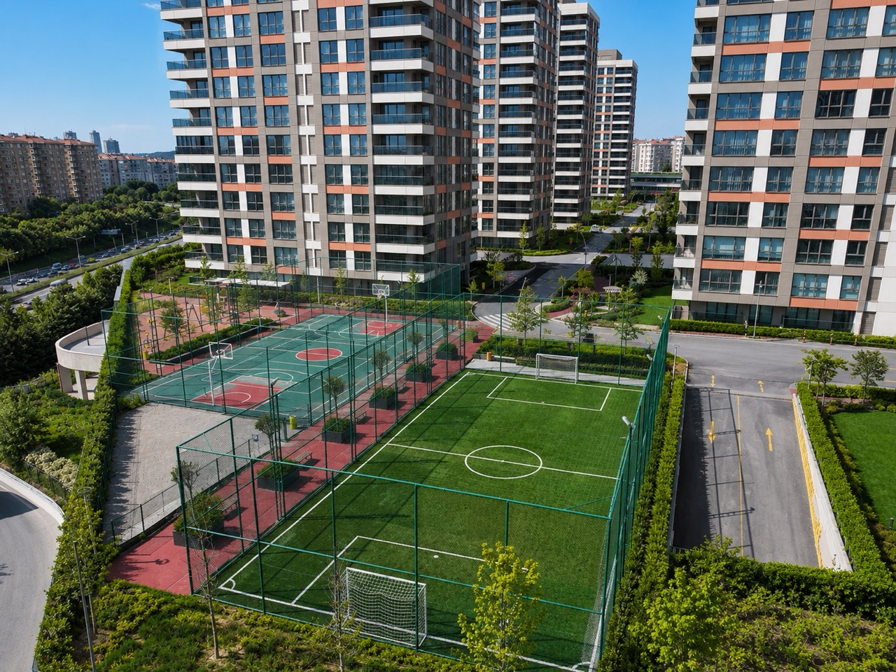 Apartments in a Residential Complex with Private Amenities in Çekmeköy - Photo 3