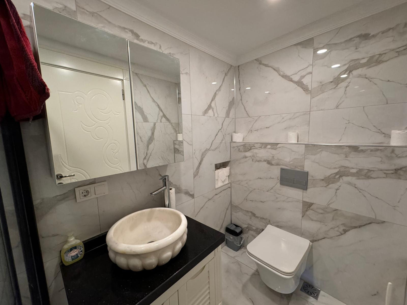 4+1 Villa with Sea View in Bektas, Alanya - 600 m² | ID U6951 - Photo 16