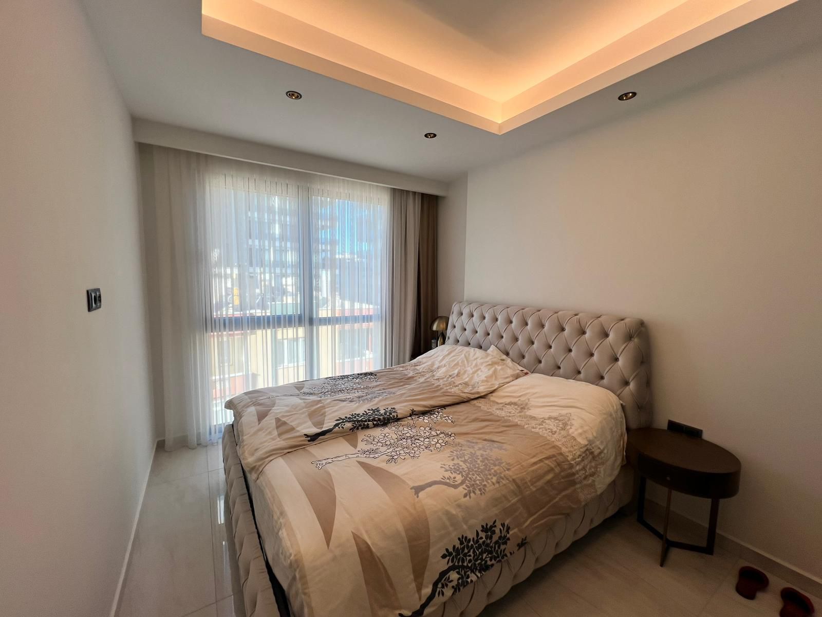 Furnished 2+1 Apartment with Direct Sea View on the First Coastline in Mahmutlar - Photo 17