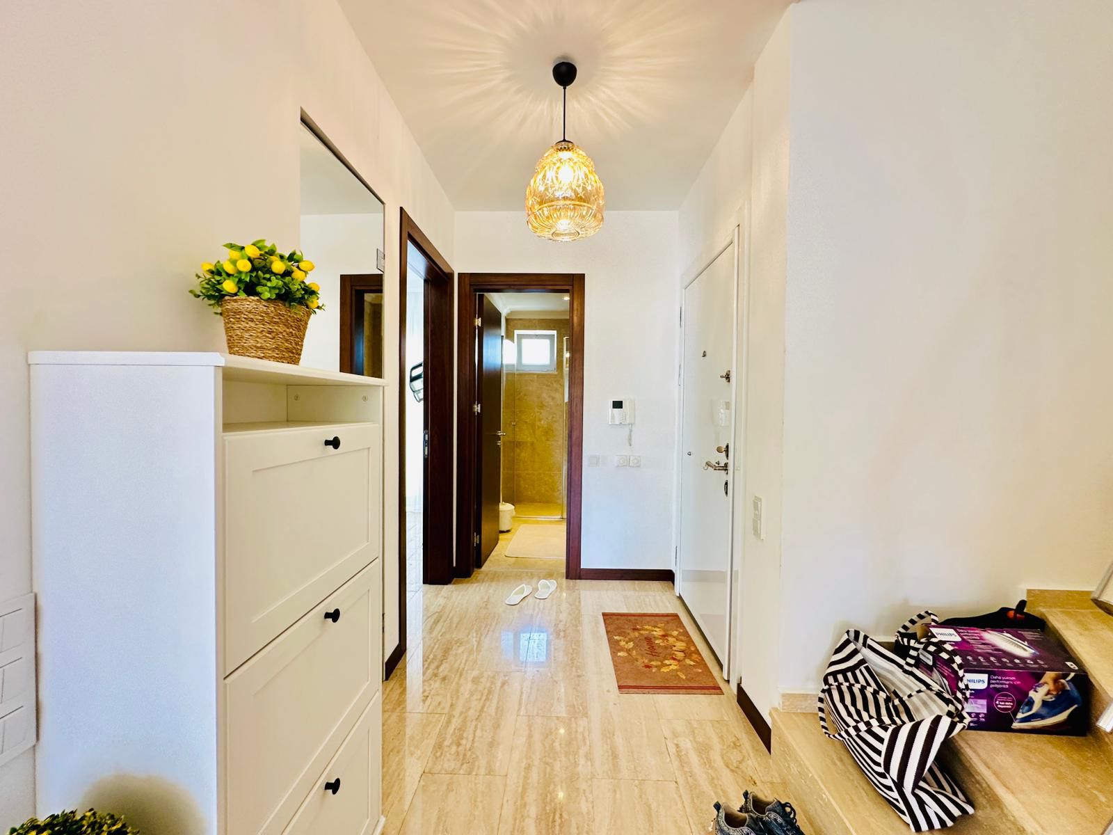 Furnished 3+1 Duplex 200 Meters from the Sea in Konaklı - Photo 10