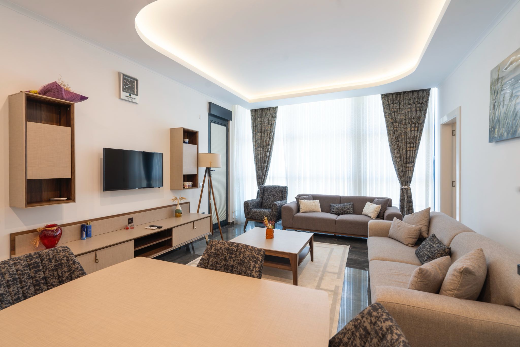 Furnished 1+1 Apartment in a Residential Complex with Extensive Amenities in Oba - Photo 15