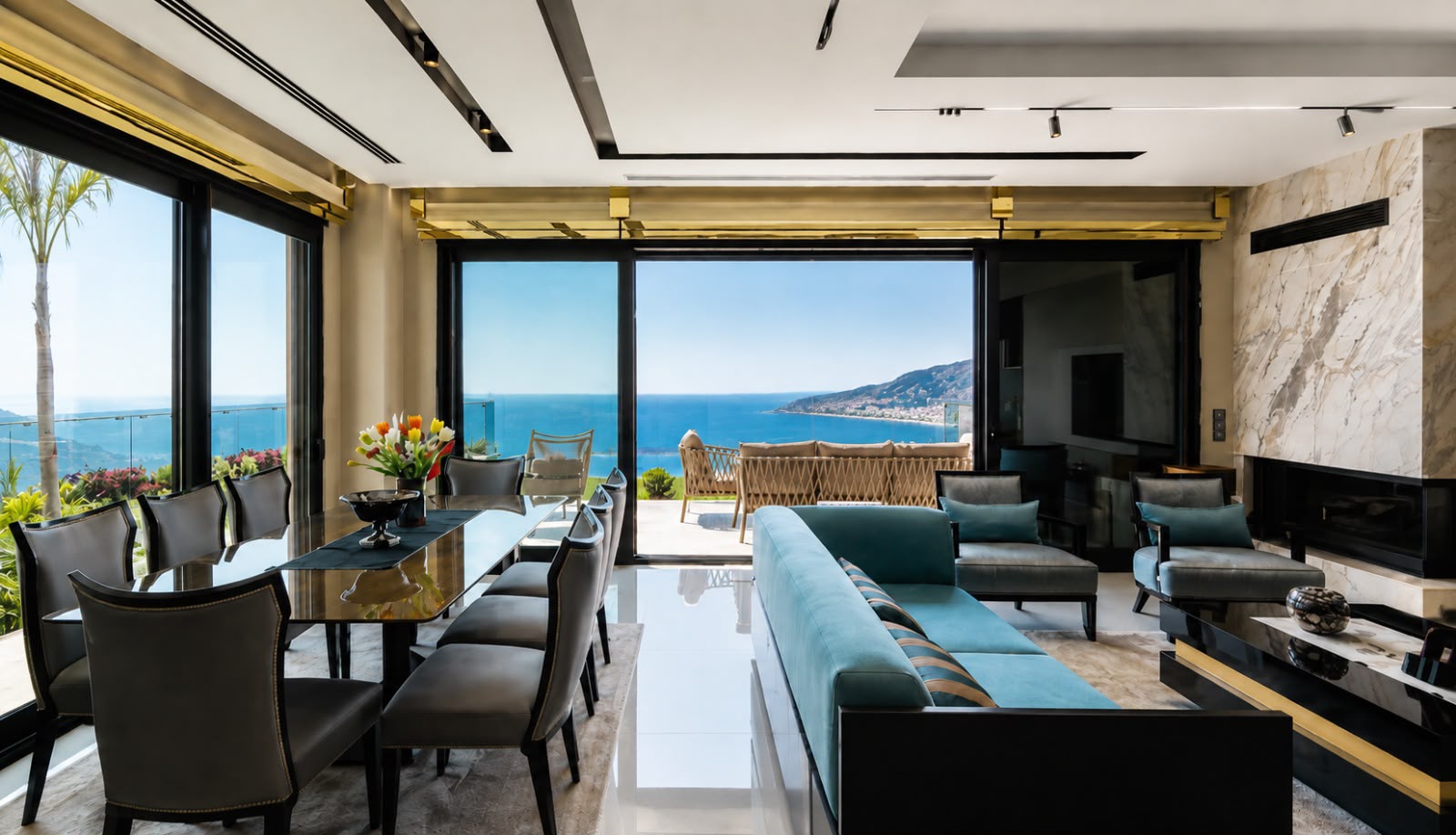 Exclusive 6+1 Villa with Panoramic City and Sea Views - Photo 3