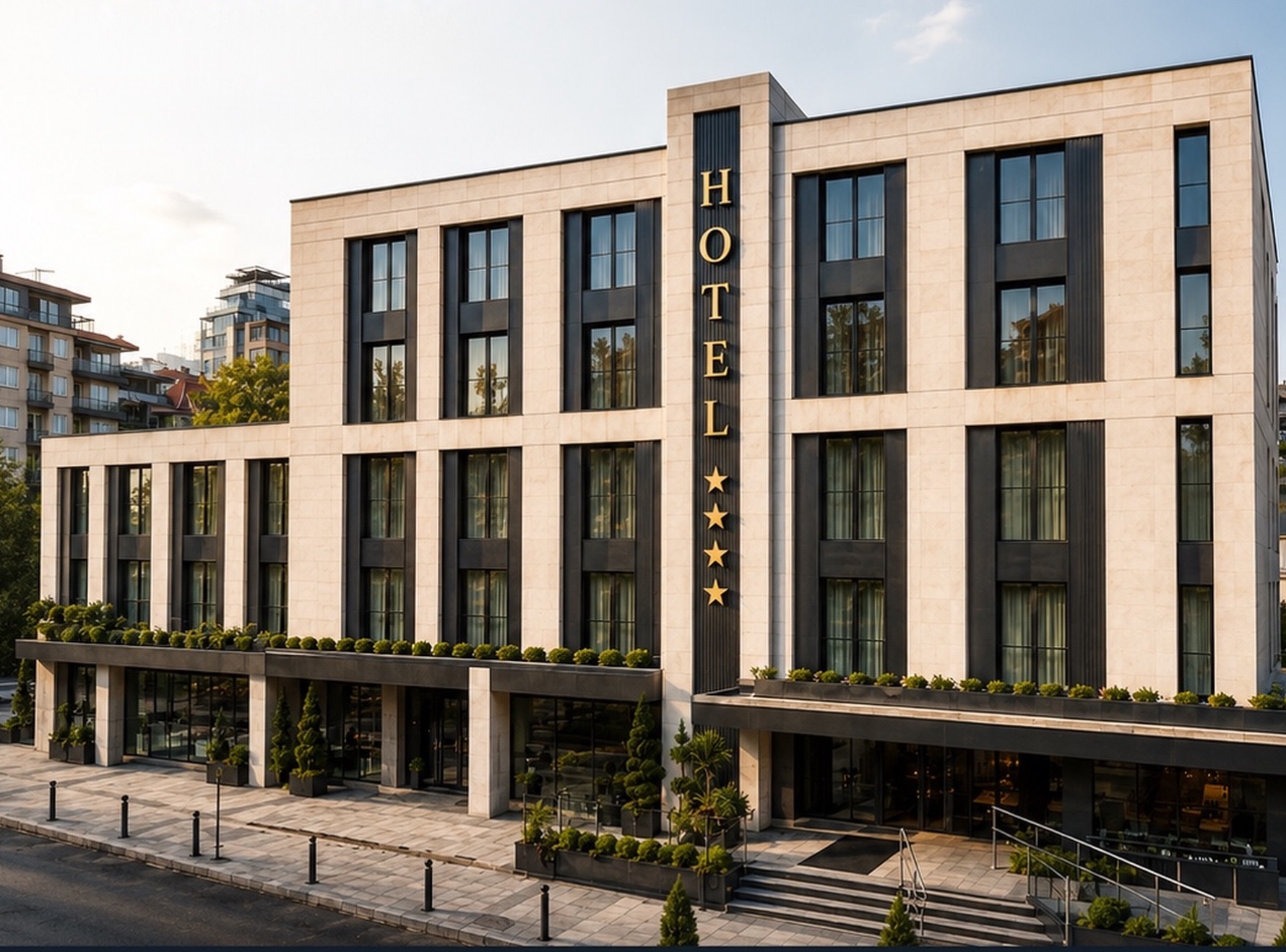 Turnkey Hotel Business: 4-Star Hotel with 52 Rooms in Central Istanbul