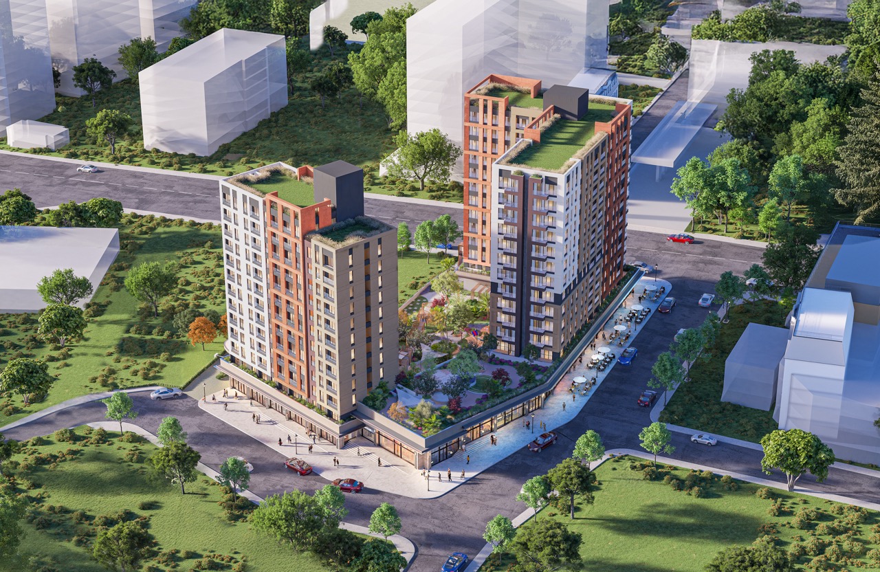 2+1 apartments with extensive on-site facilities in Zeytinburnu