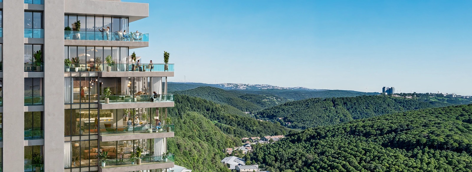 Elite residential complex in Istanbul’s prestigious business district of Maslak - Photo 13