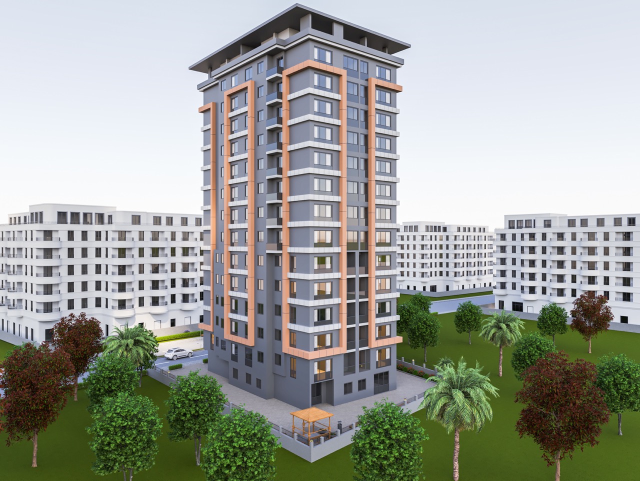Apartments Near the Coast in Küçükçekmece