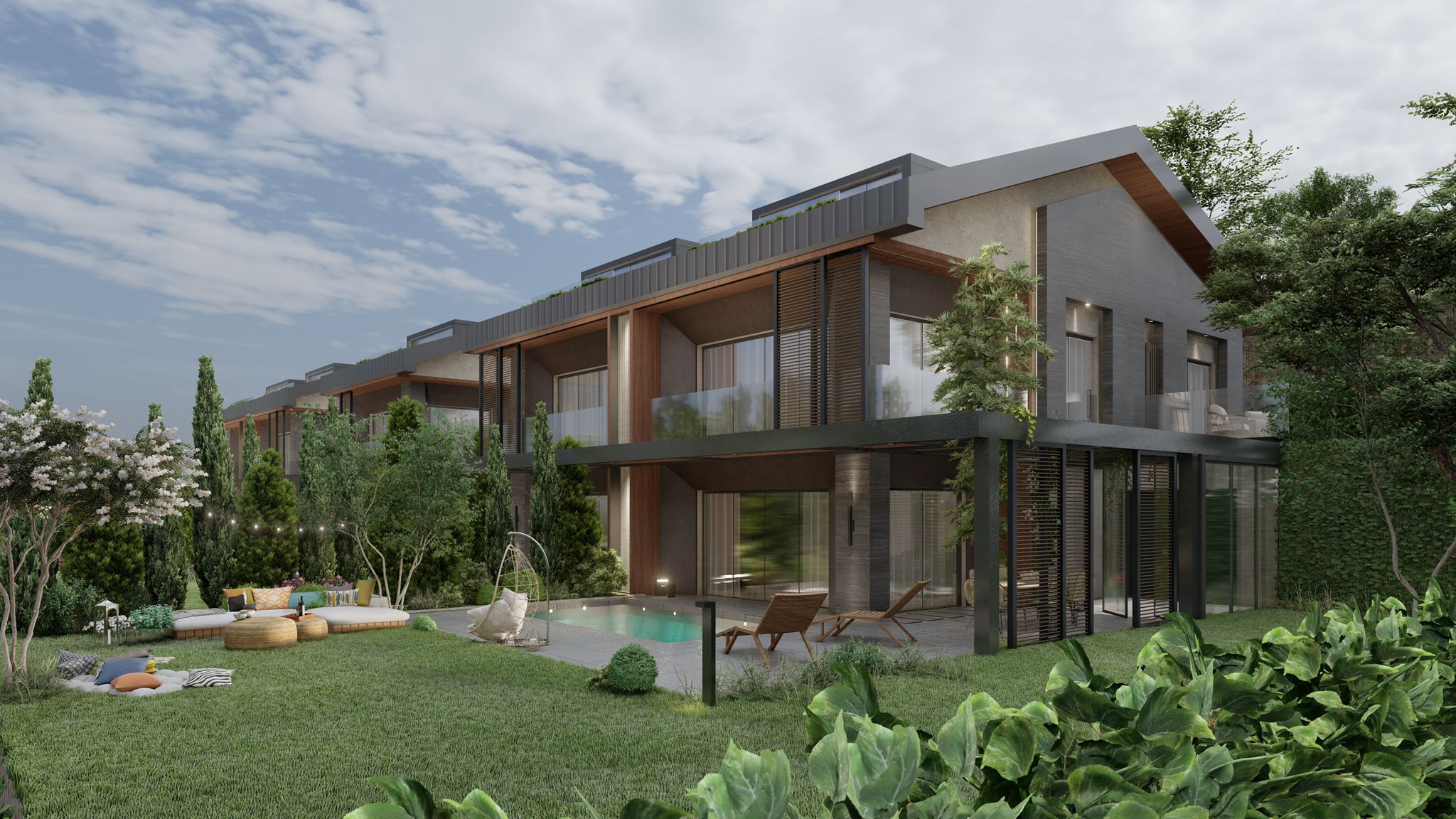 Three-storey villas with private pools in the Sariyer district - Photo 7