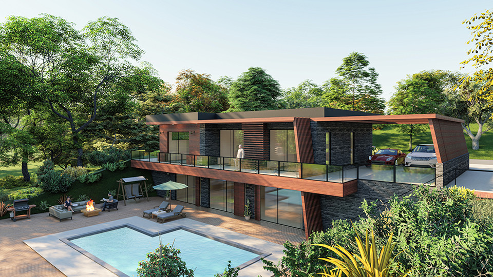 Private Three-Storey Villas with Pools and Spacious Gardens in Istanbul - Photo 12