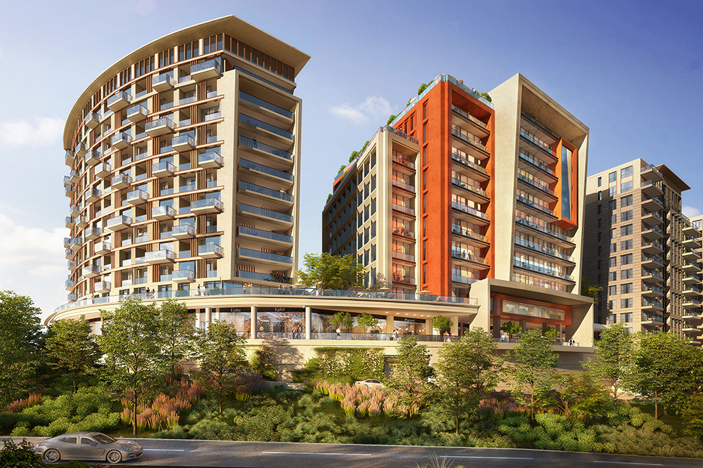 Modern premium-class apartments in central Istanbul with developed infrastructure