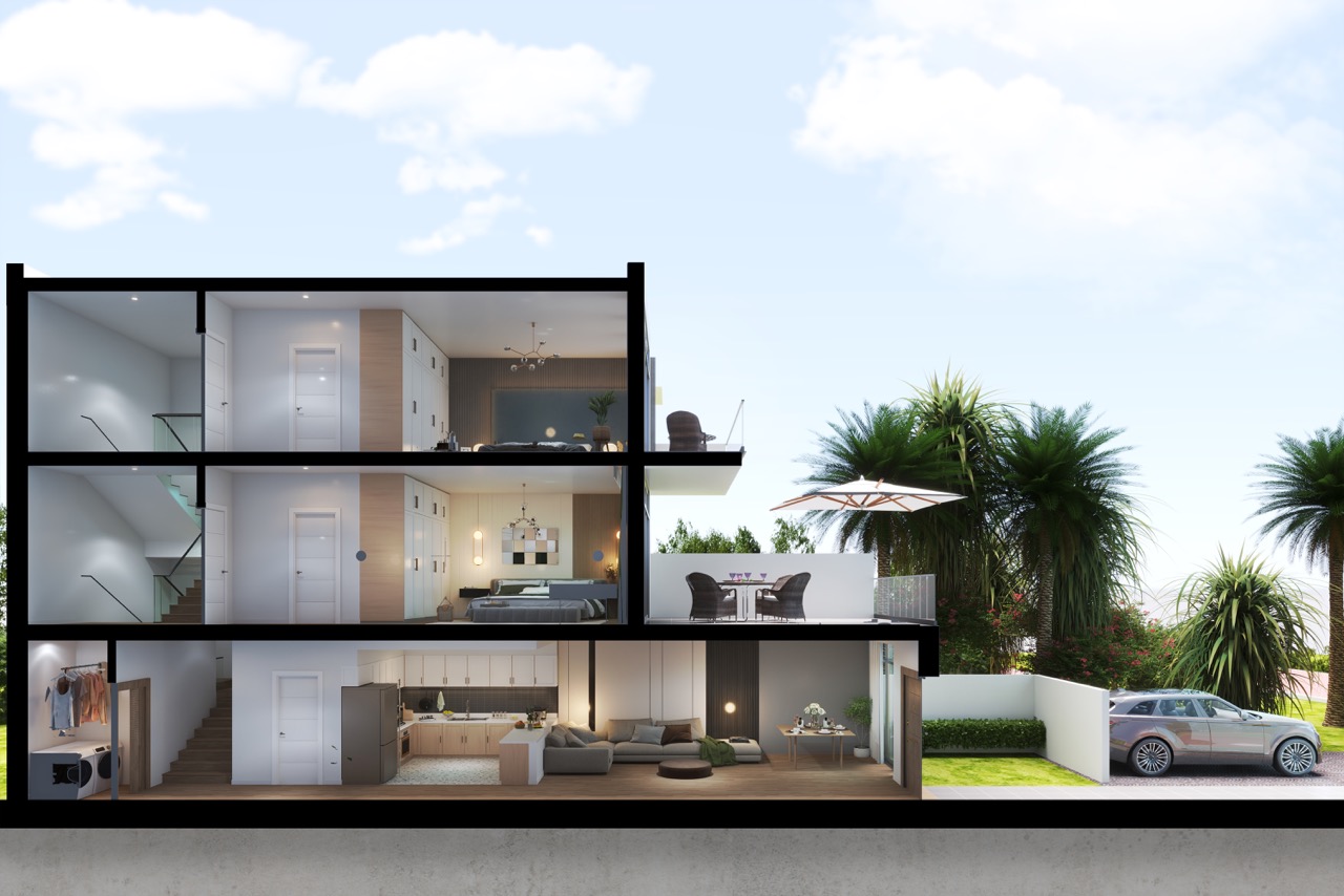 Townhouses and Villas with Private Gardens in Bahçeşehir - Photo 15