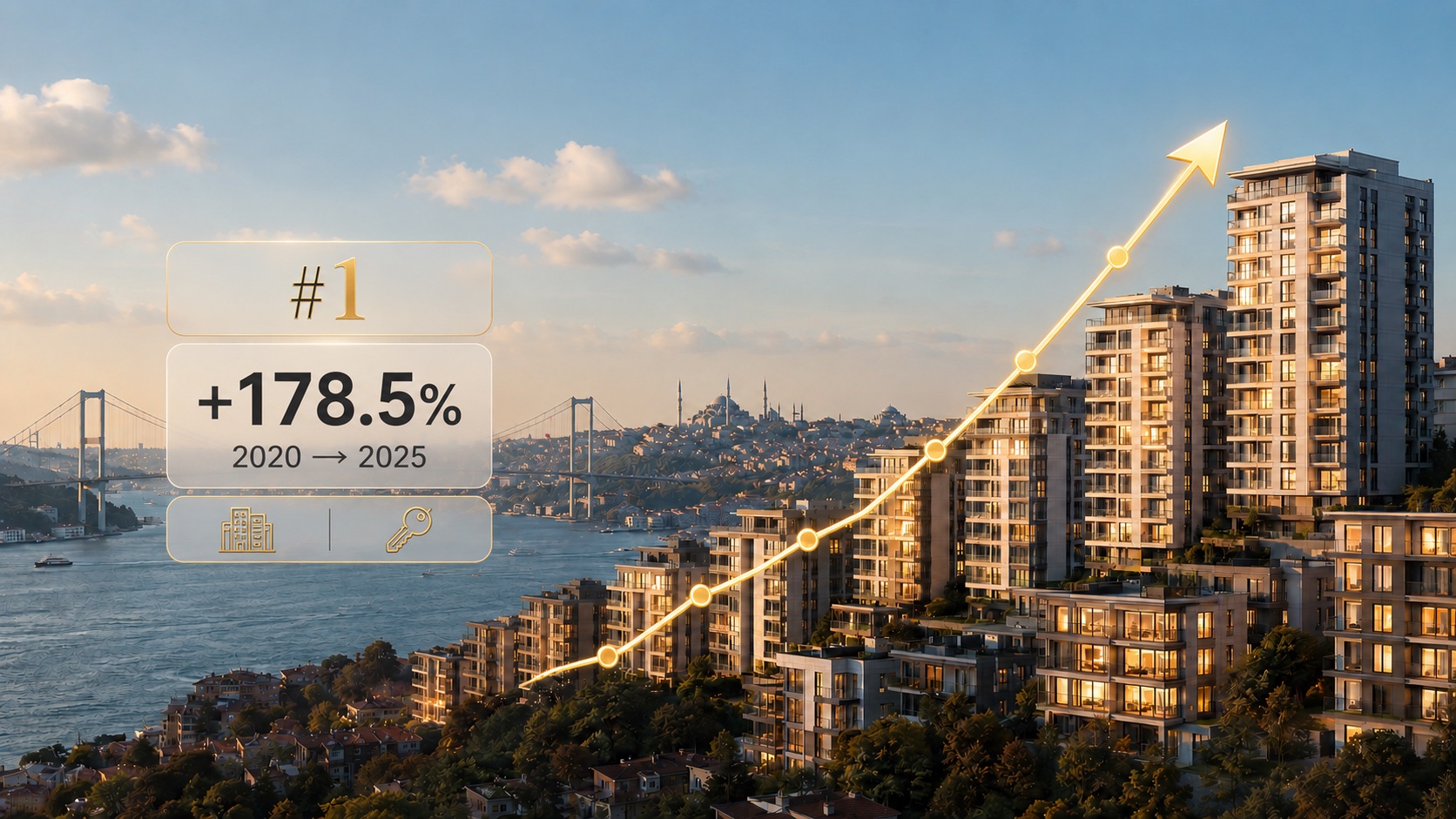 Istanbul Leads Global Ranking for Rental Price Growth