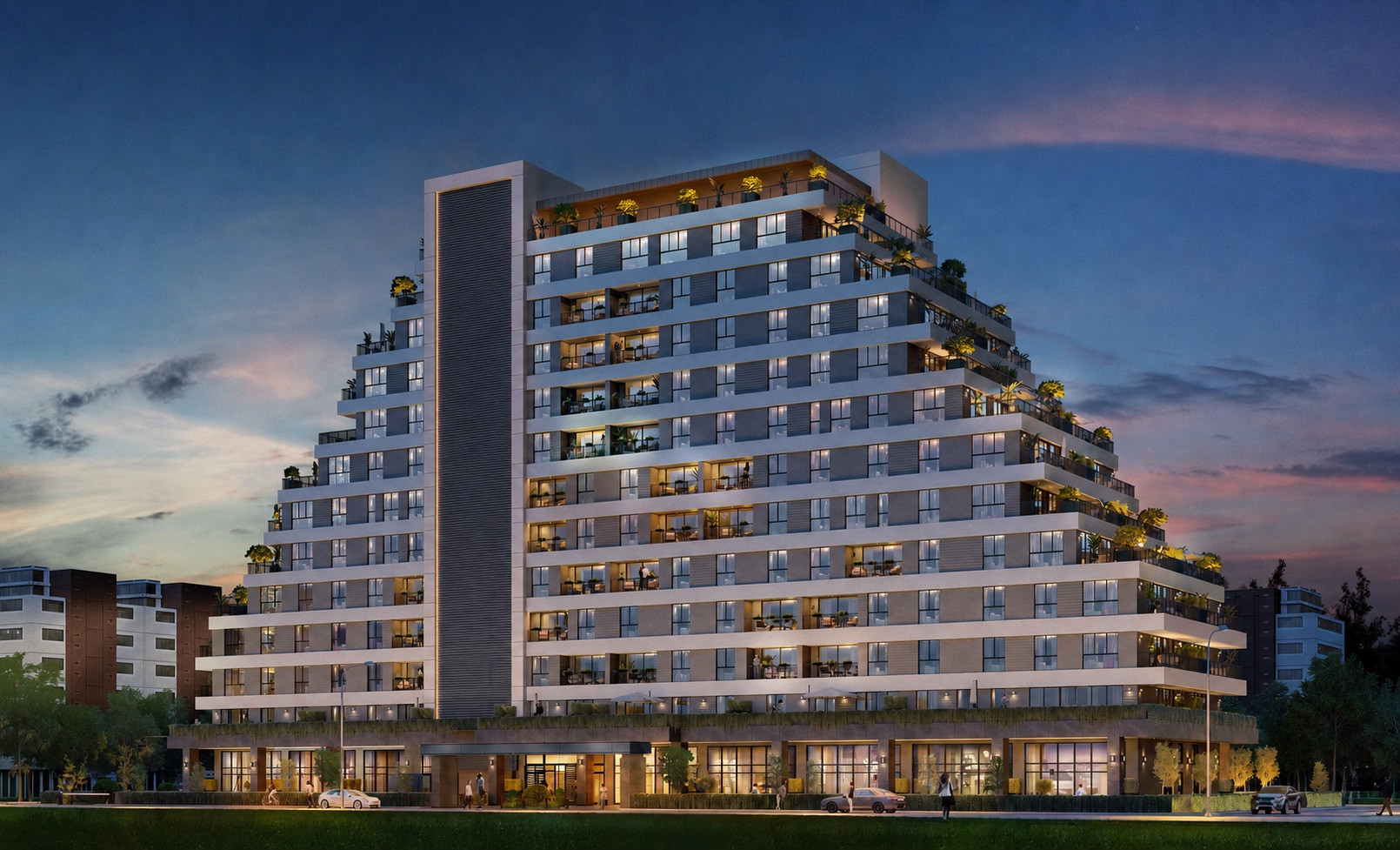 Apartments with spacious terraces near the metro in Kağıthane - Photo 2