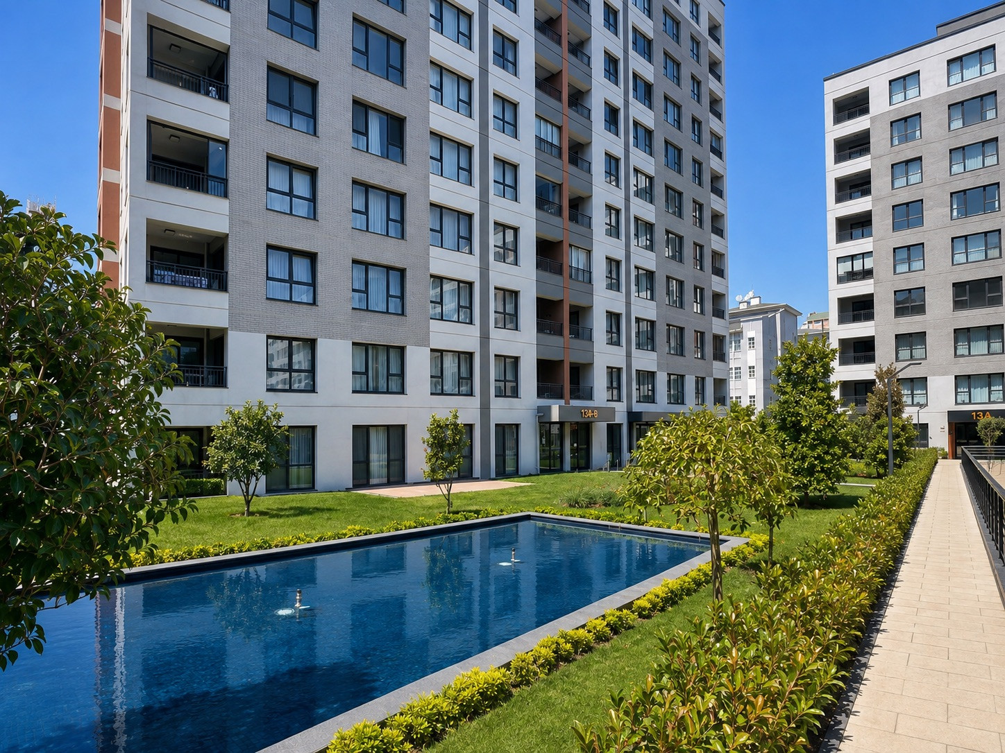 Spacious 3+1 apartment with a separate kitchen in Bağcılar