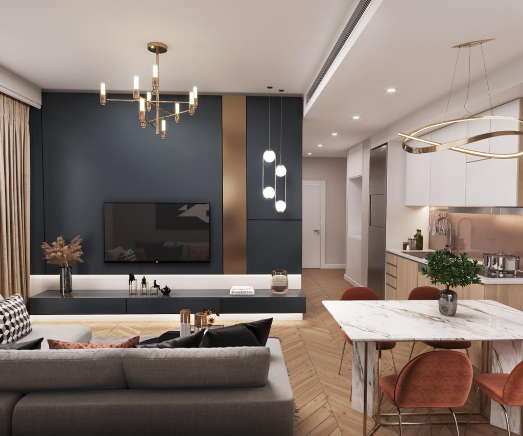 Ready-to-move-in 2+1 family apartments in the promising Kağıthane district - Photo 5