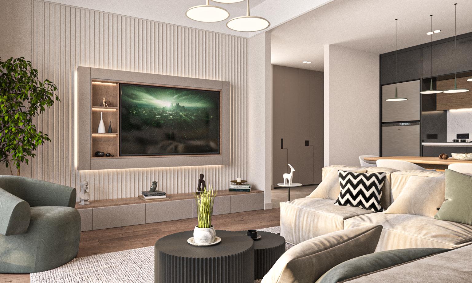 Apartments with spacious terraces near the metro in Kağıthane - Photo 14