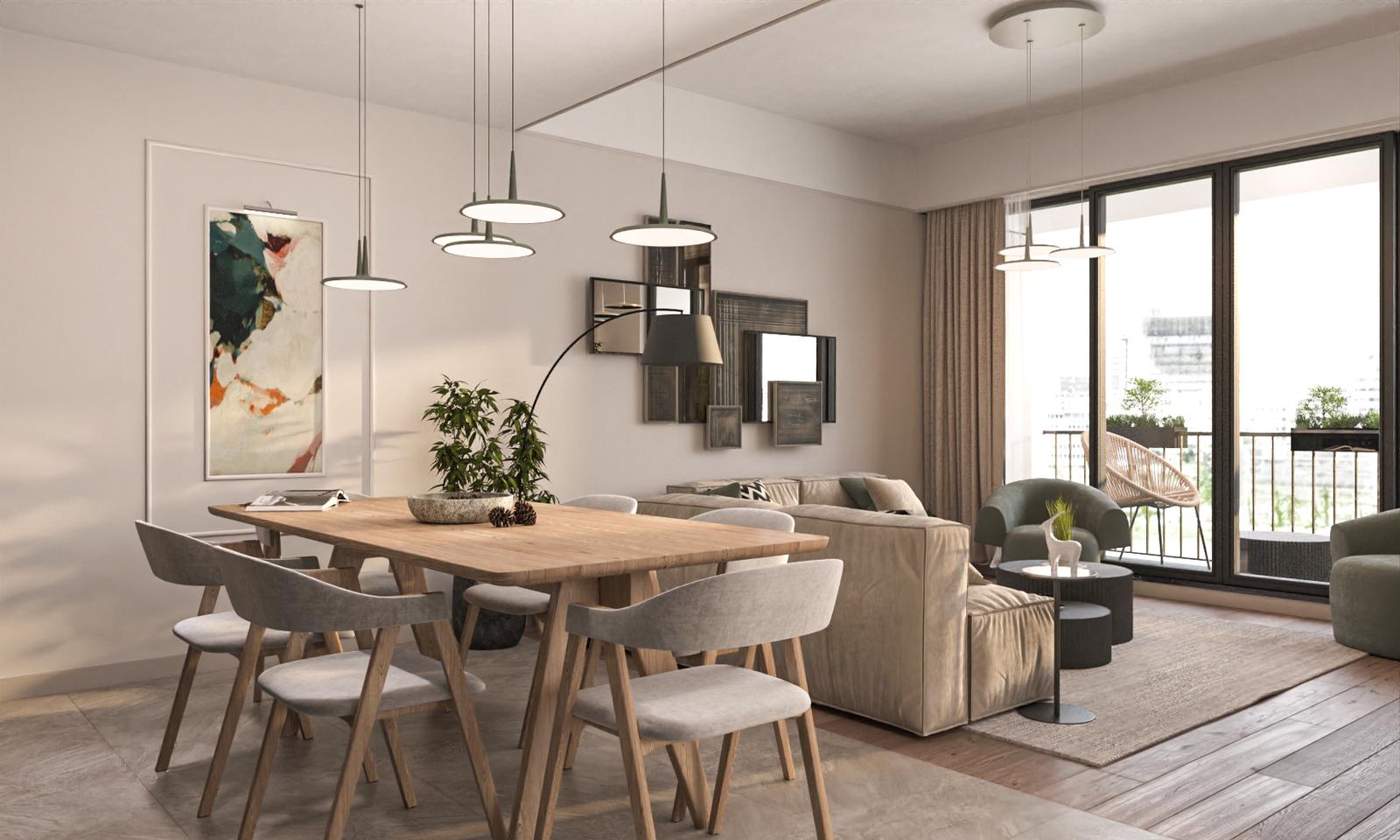 Apartments with spacious terraces near the metro in Kağıthane - Photo 11