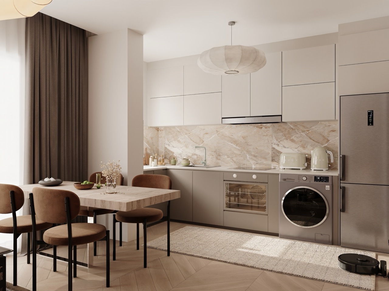 Apartments with Gardens and Separate Kitchens in Gaziosmanpaşa - Photo 17