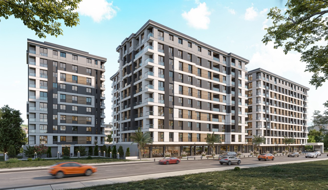 Apartments with an Installment Plan Near the Metro in Küçükçekmece