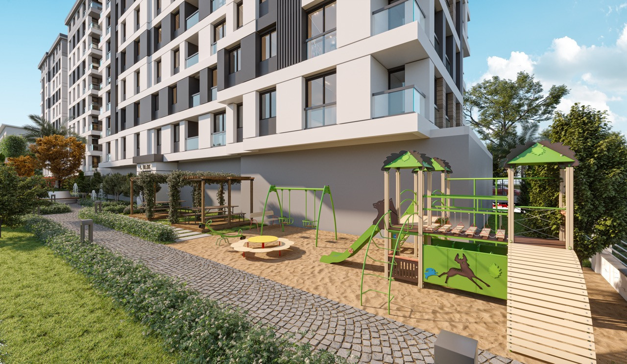 Apartments with an Installment Plan Near the Metro in Küçükçekmece - Photo 11