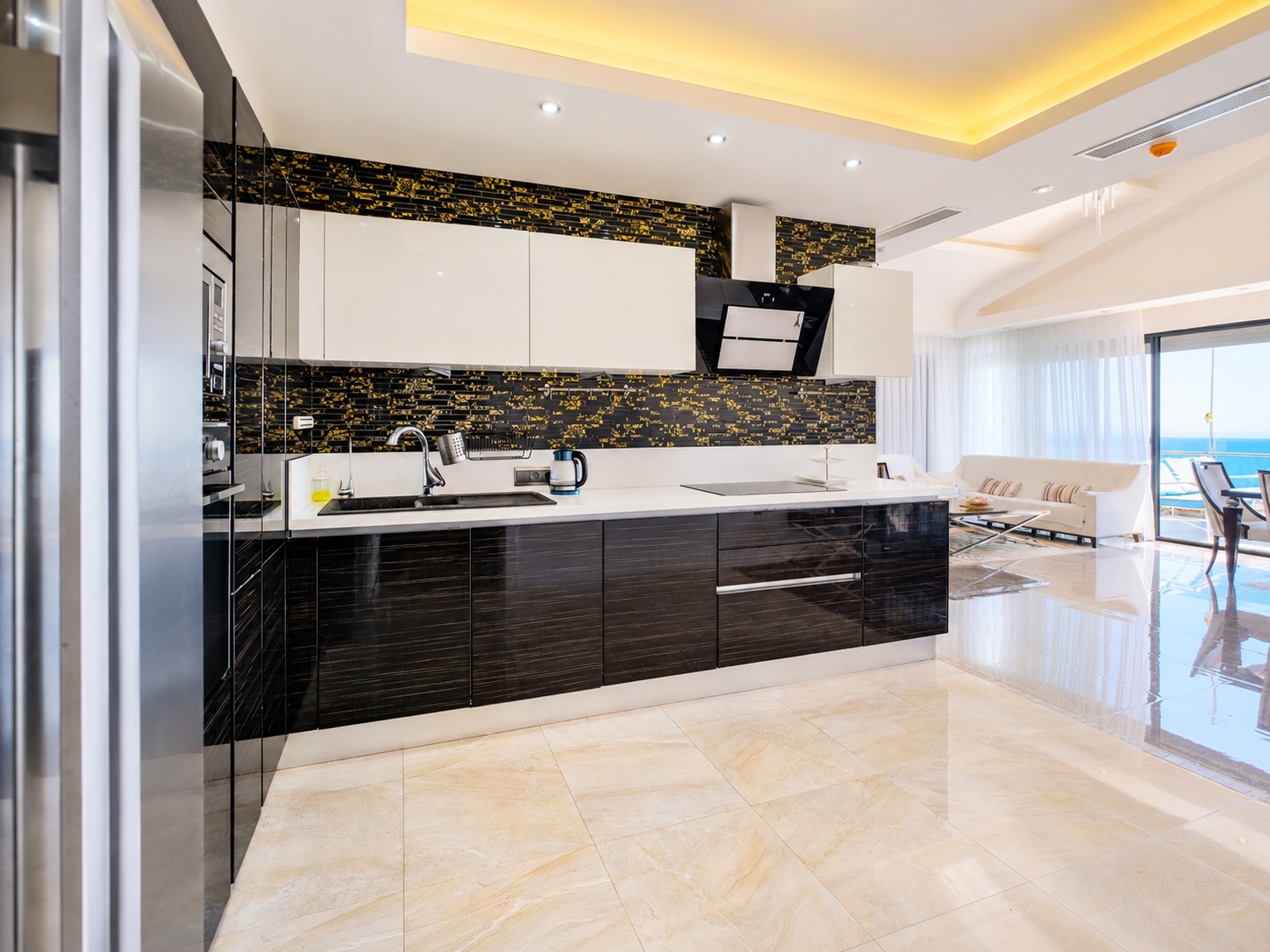 Furnished 3+2 penthouse with sea views, 600 metres from the beach - Photo 17