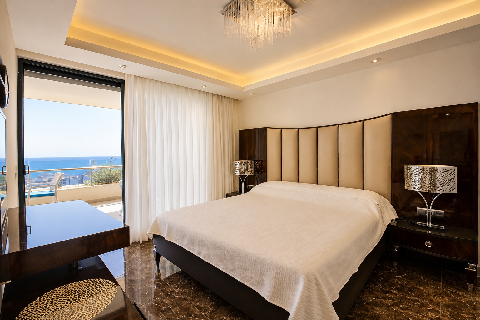 Furnished 3+2 penthouse with sea views, 600 metres from the beach - Photo 27