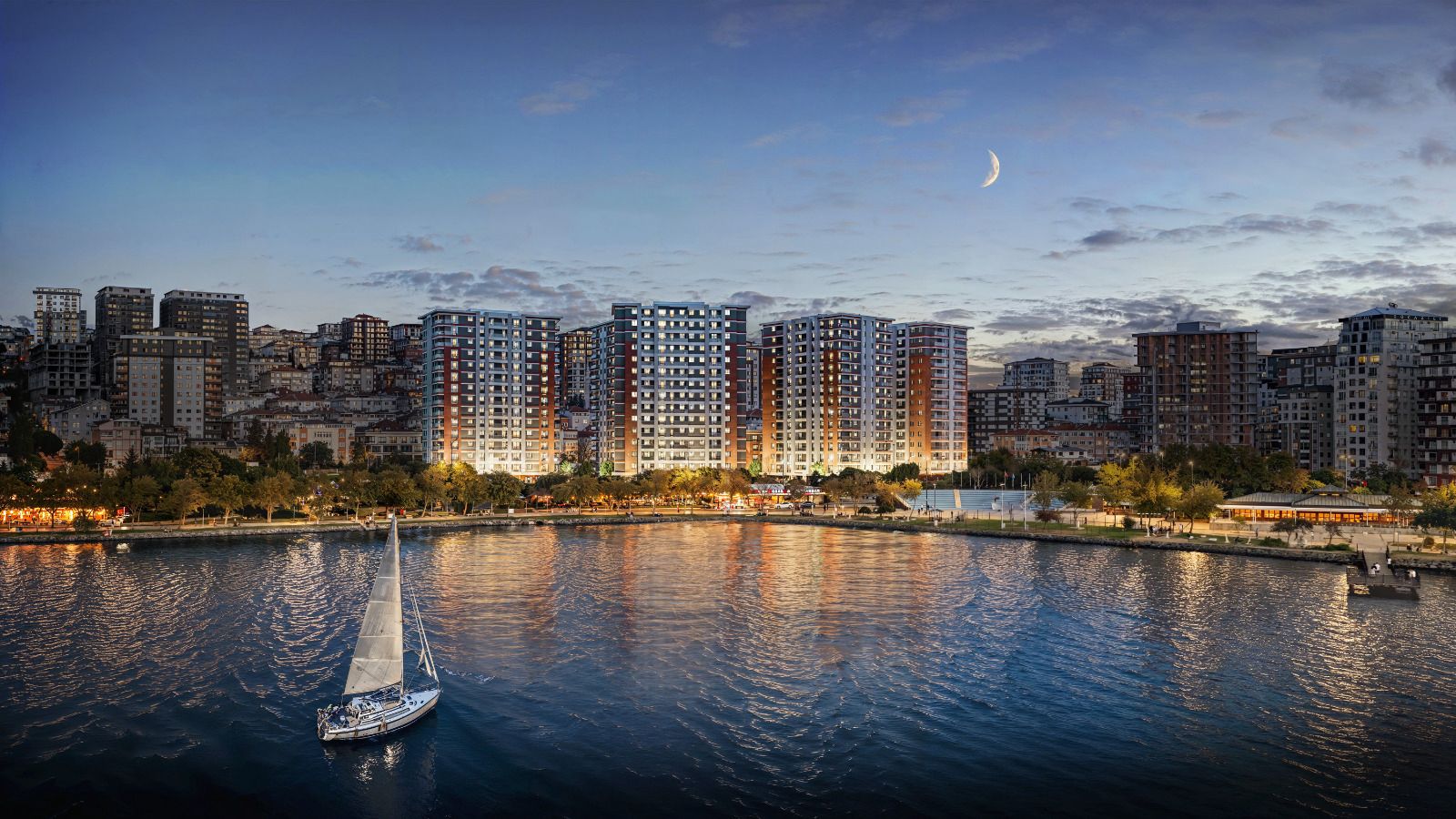 Lake-View Apartments 50 Metres from the Küçükçekmece Promenade - Photo 2