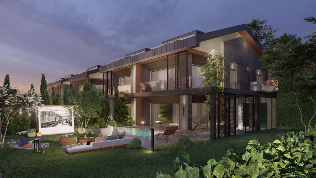 Three-storey villas with private pools in the Sariyer district - Photo 8