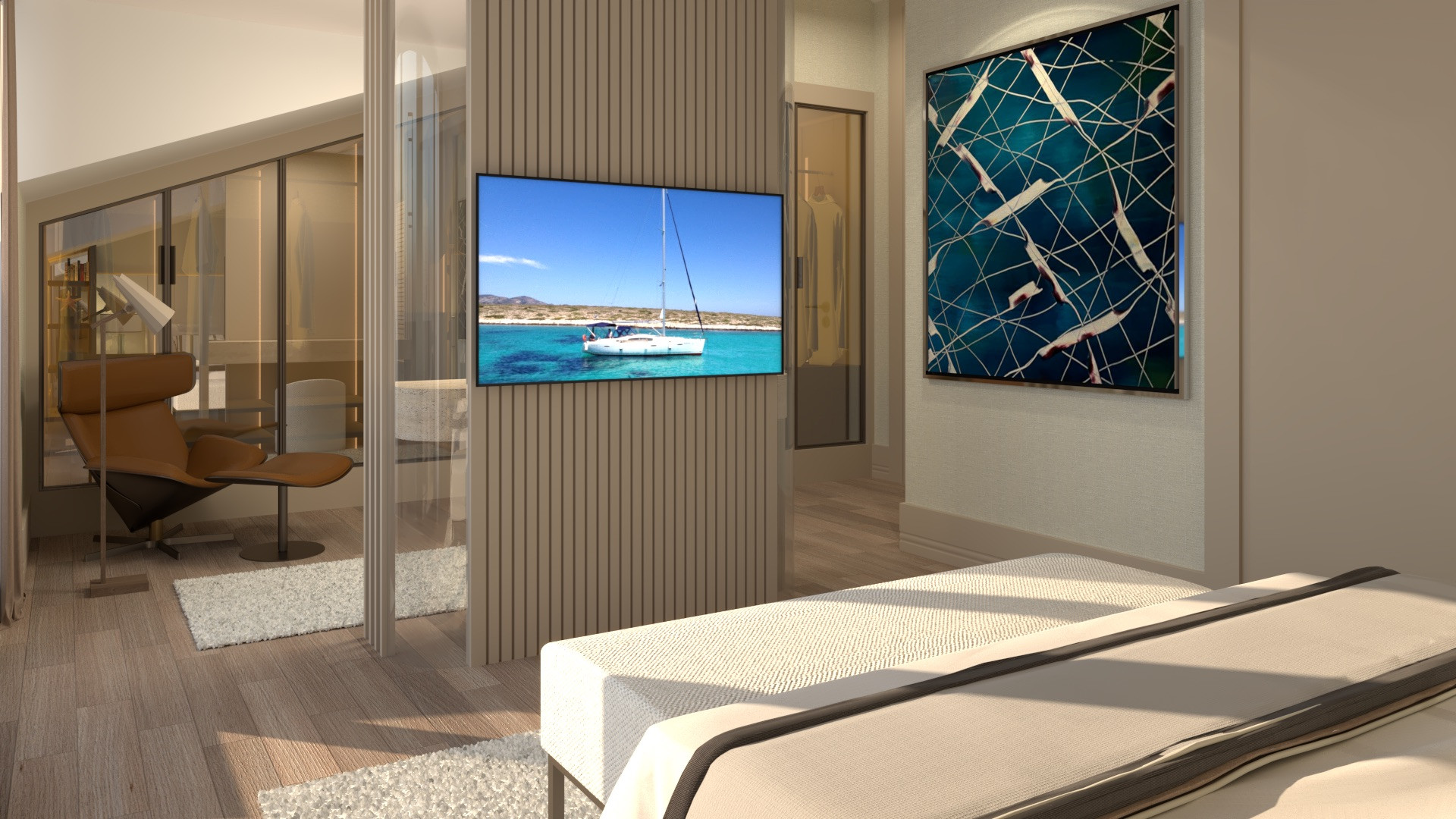 Three-storey villas with private pools in the Sariyer district - Photo 24