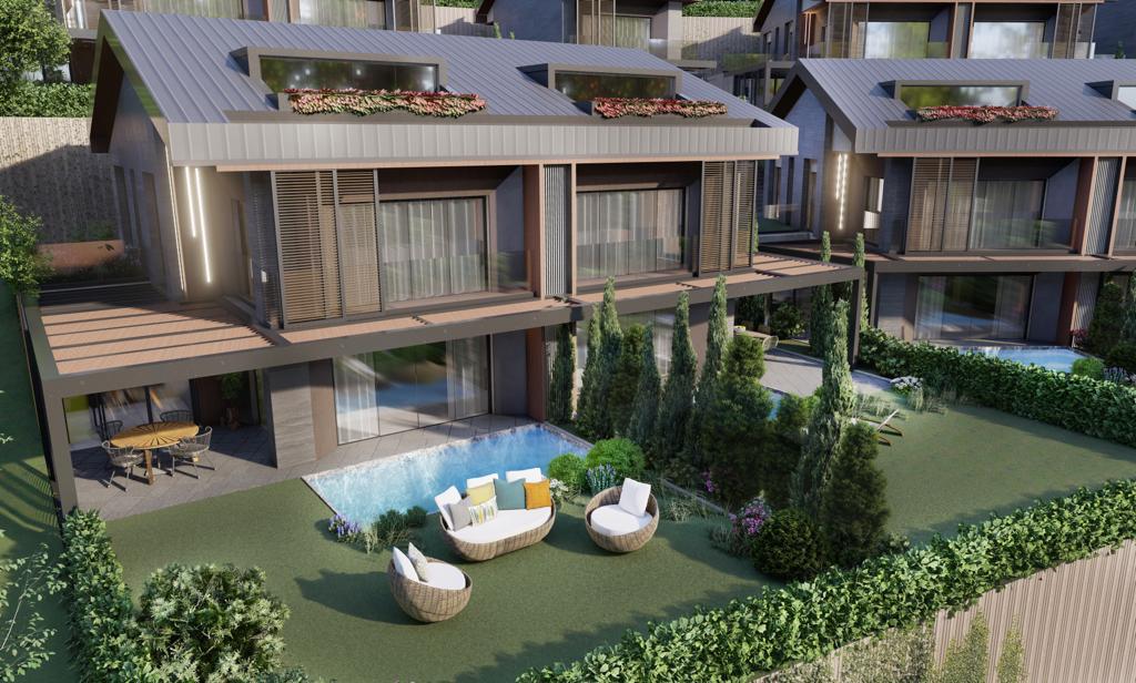 Three-storey villas with private pools in the Sariyer district - Photo 4