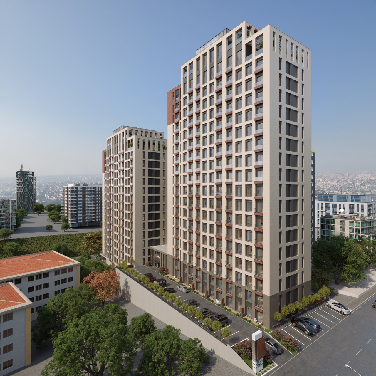 Modern Apartments and Offices Near the Metro in Central Şişli - Photo 2