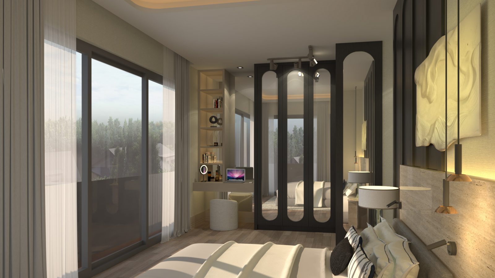 Three-storey villas with private pools in the Sariyer district - Photo 23