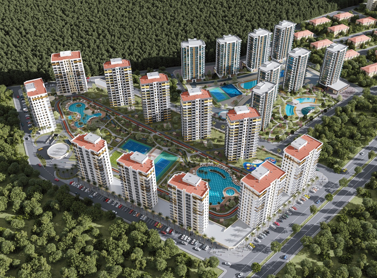 Apartments with 3.3-Metre Ceilings in a Large-Scale Residential Complex in Antalya - Photo 3